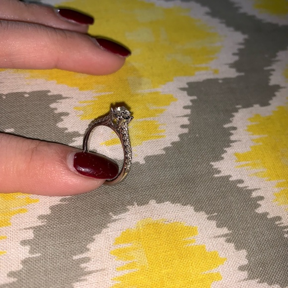 White gold diamond ring from Kay Jewelers - Picture 8 of 9